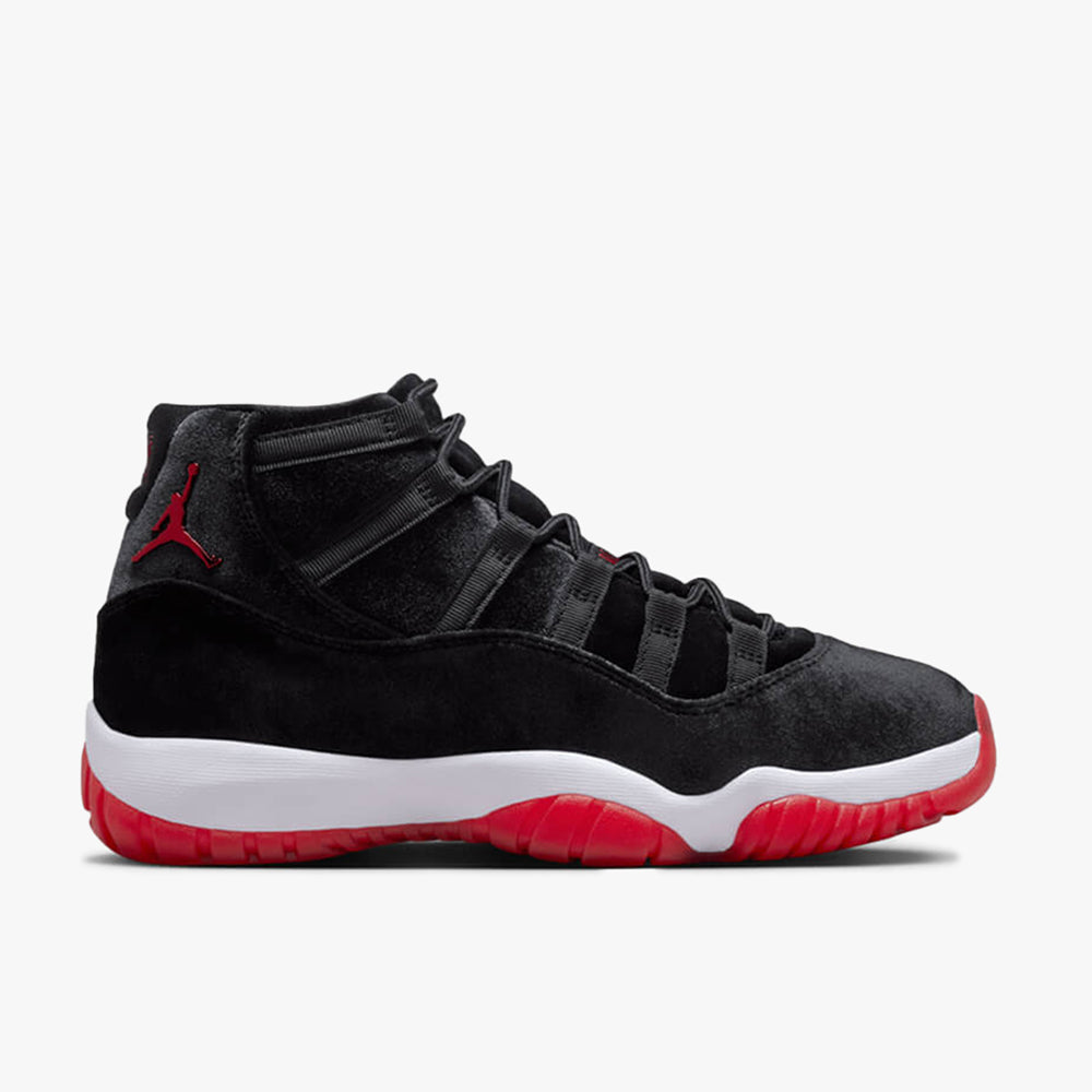 Jordan Women's 11 Retro Black / Gym Red - White