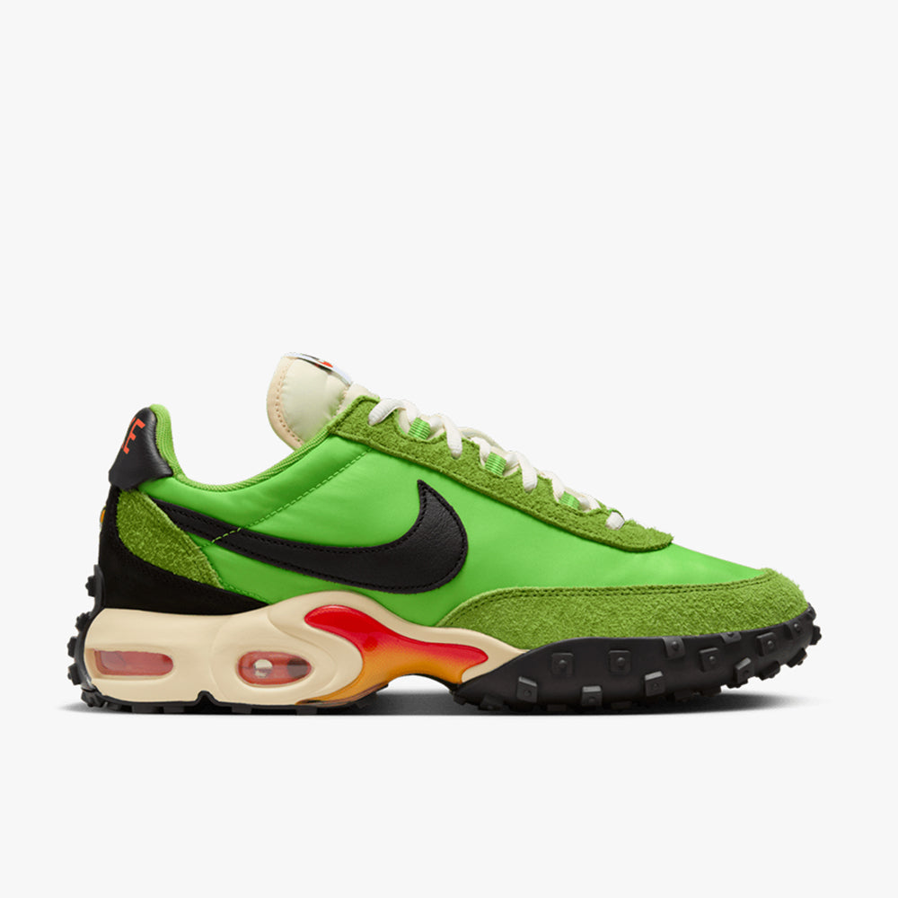 Nike Air Max Waffle SP Action Green / Black - Total Orange