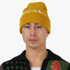 Awake NY Serif Logo Beanie / Saffron 3