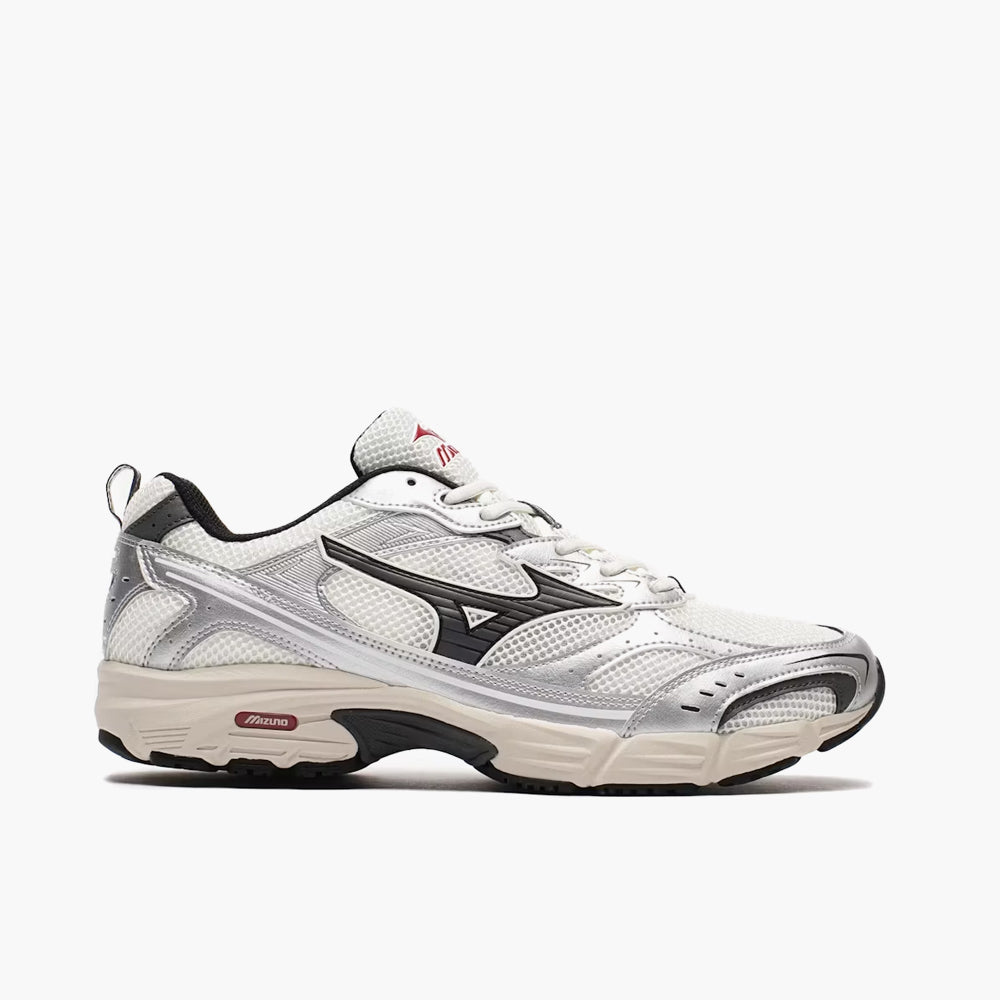 Mizuno MXR Snow White / Magnet - Silver - Low Top  1