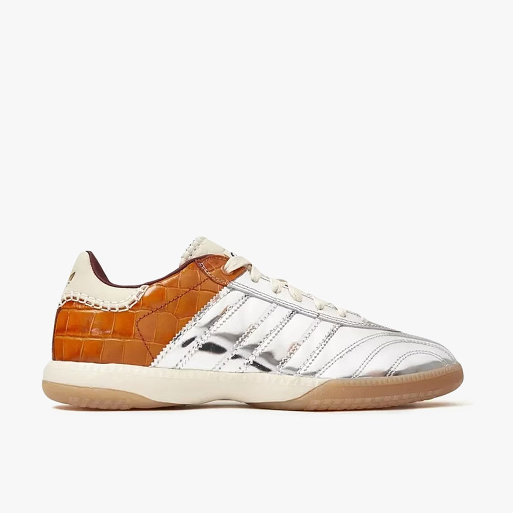 adidas Originals x Wales Bonner Samba Millennium Silver Metallic / Easy Yellow - Low Top  1